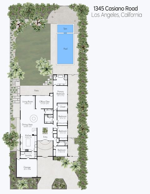 1345 Casiano Road Los Angeles CA 90049
