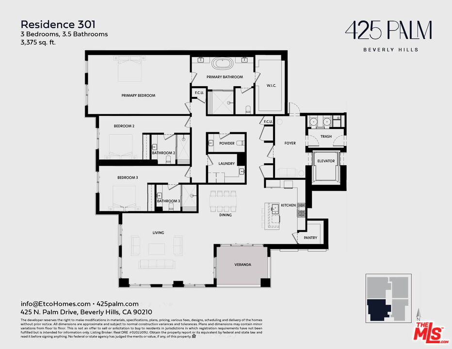 425 N Palm Drive 301