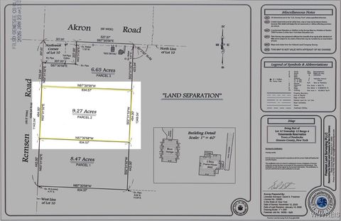 Tiny photo for V/L #2 Remsen Road, Pembroke, NY 14001 (MLS # B1650101)