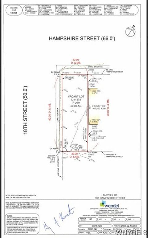 Tiny photo for 393 Hampshire Street, Buffalo, NY 14213 (MLS # B1660890)