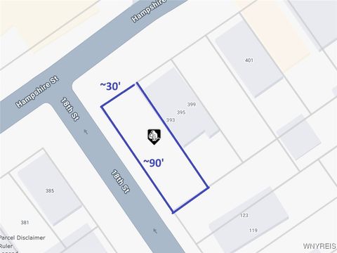 Tiny photo for 393 Hampshire Street, Buffalo, NY 14213 (MLS # B1660890)