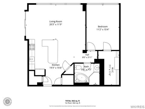Tiny photo for 1088 Delaware Avenue #17D, Buffalo, NY 14209 (MLS # B1714914)
