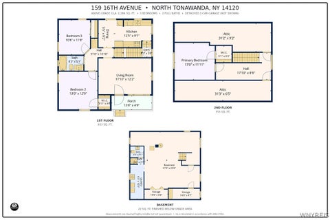 Tiny photo for 159 16th Avenue, North Tonawanda, NY 14120 (MLS # B1705932)