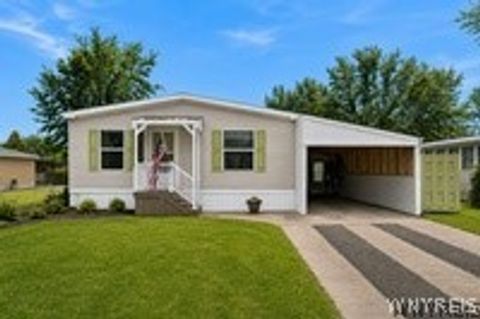 Mobile Home For Sale - 260 Sunset Drive<br/> Orleans County, Clarendon, NY 14429