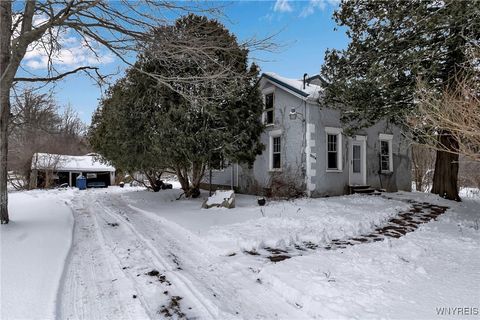 Photo of 3074 Johnson Creek Road, Hartland, NY 14105 (MLS # B1659434)