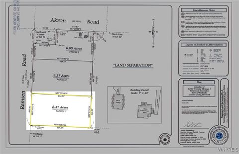 Tiny photo for V/L #1 Remsen Road, Pembroke, NY 14001 (MLS # B1649806)