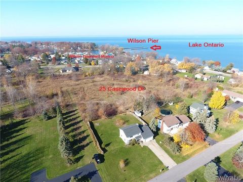 Vacant Land For Sale - 25 Casewood Drive<br/> Wilson, NY 14172
