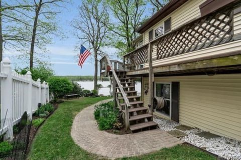 Tiny photo for 4046 Lakeside Avenue, Castile, NY 14549 (MLS # B1684179)