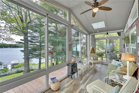 Tiny photo for 4046 Lakeside Avenue, Castile, NY 14549 (MLS # B1684179)