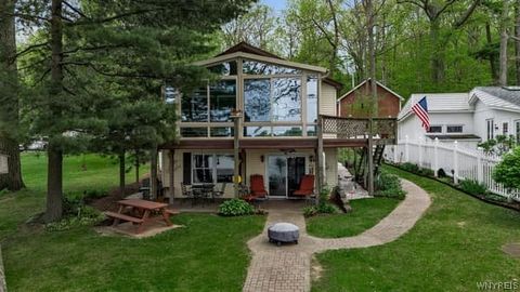 Photo of 4046 Lakeside Avenue, Castile, NY 14549 (MLS # B1684179)