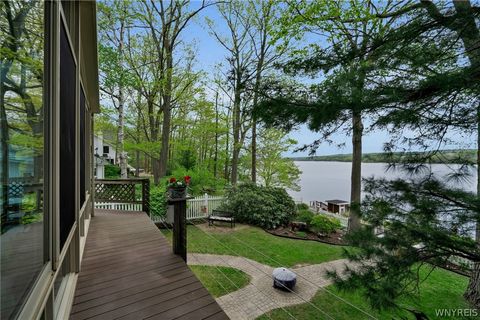 Tiny photo for 4046 Lakeside Avenue, Castile, NY 14549 (MLS # B1684179)