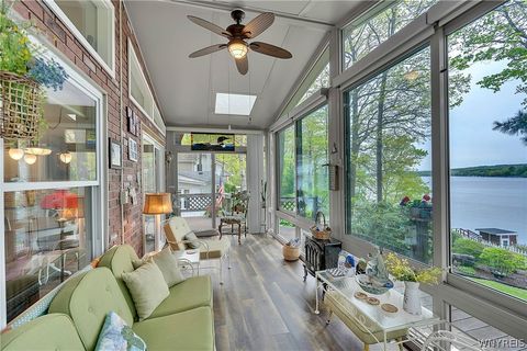 Tiny photo for 4046 Lakeside Avenue, Castile, NY 14549 (MLS # B1684179)