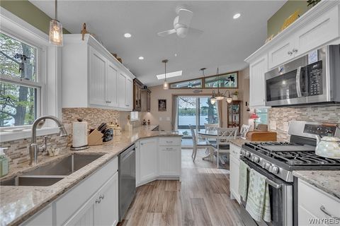 Tiny photo for 4046 Lakeside Avenue, Castile, NY 14549 (MLS # B1684179)