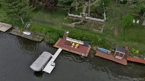 Tiny photo for 4046 Lakeside Avenue, Castile, NY 14549 (MLS # B1684179)