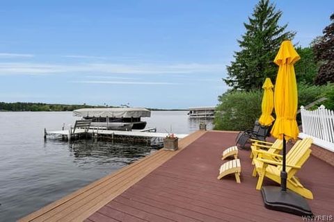 Tiny photo for 4046 Lakeside Avenue, Castile, NY 14549 (MLS # B1684179)