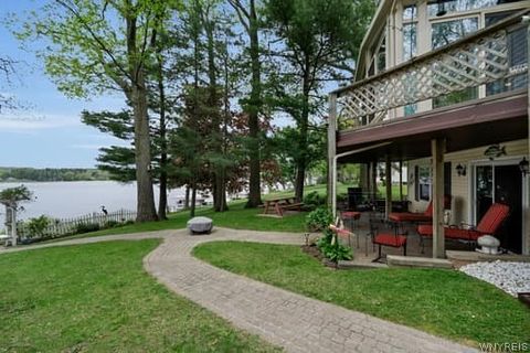 Tiny photo for 4046 Lakeside Avenue, Castile, NY 14549 (MLS # B1684179)