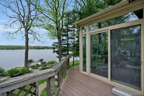 Tiny photo for 4046 Lakeside Avenue, Castile, NY 14549 (MLS # B1684179)
