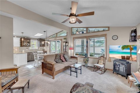 Tiny photo for 4046 Lakeside Avenue, Castile, NY 14549 (MLS # B1684179)