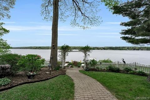 Tiny photo for 4046 Lakeside Avenue, Castile, NY 14549 (MLS # B1684179)
