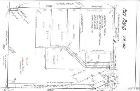 Vacant Land For Sale - 1230 Rice Road<br/> Elma, NY 14059