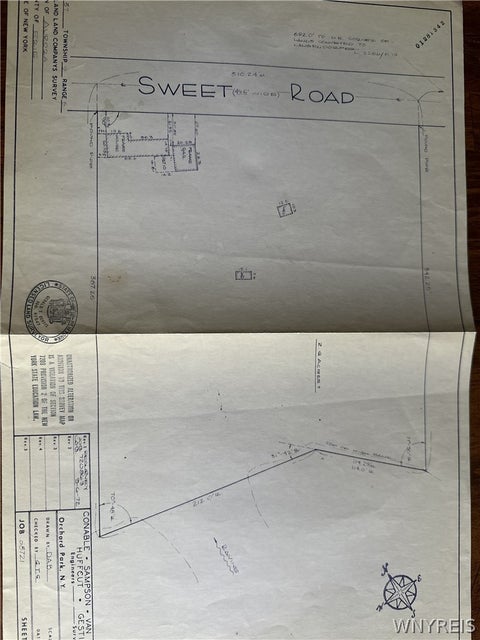 Tiny photo for 1025 Sweet Road, Aurora, NY 14052 (MLS # B1724464)