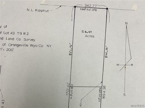 Tiny photo for Dunham Road, Orangeville, NY 14569 (MLS # B1685016)