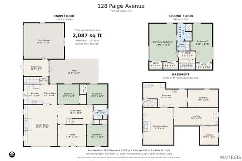 Tiny photo for 128 Paige Avenue, Tonawanda, NY 14223 (MLS # B1723740)