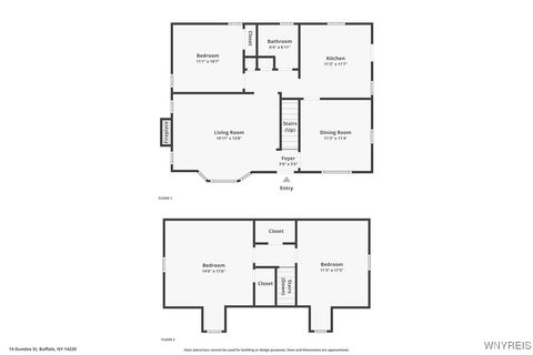 Tiny photo for 14 Dundee Street, Buffalo, NY 14220 (MLS # B1660880)