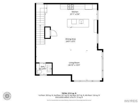 Tiny photo for 197 W Utica Street #5, Buffalo, NY 14222 (MLS # B1723952)