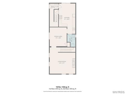 Tiny photo for 274 Hoyt Street, Buffalo, NY 14213 (MLS # B1692555)