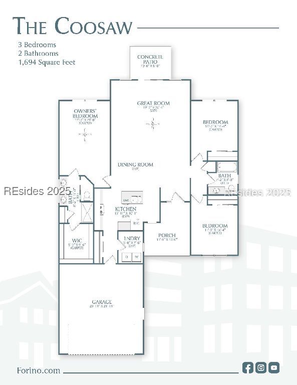 Ridgeland, South Carolina 29936, United States, 3 Bedrooms Bedrooms, ,2 BathroomsBathrooms,Residential,Active,219885