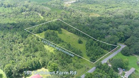 Vacant Land For Sale - 163 Cuthbert Farm Road<br/> Seabrook, SC 29940