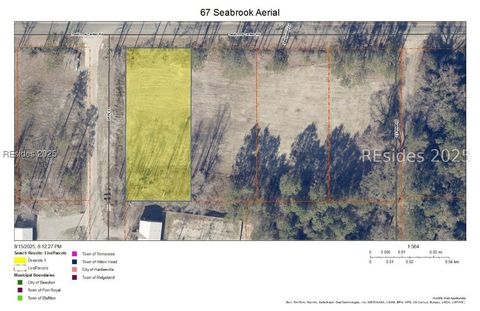 Vacant Land For Sale - 67 Seabrook Center Road<br/> Seabrook, SC 29940