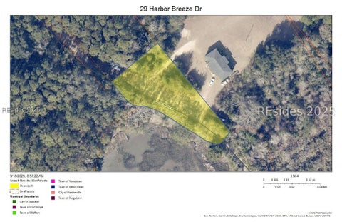Vacant Land For Sale - 29 Harbor Breeze Drive<br/> St Helena Island, SC 29920