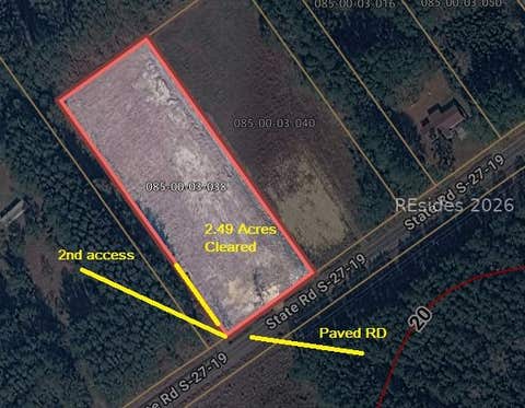Vacant Land For Sale - 3763 Rice Shire Road<br/> Jasper County, Ridgeland, SC 29936