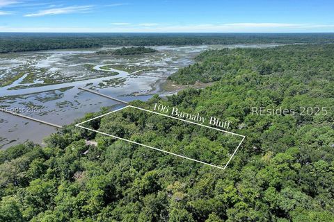 Vacant Land For Sale - 106 Barnaby Bluff<br/> Seabrook, SC 29940