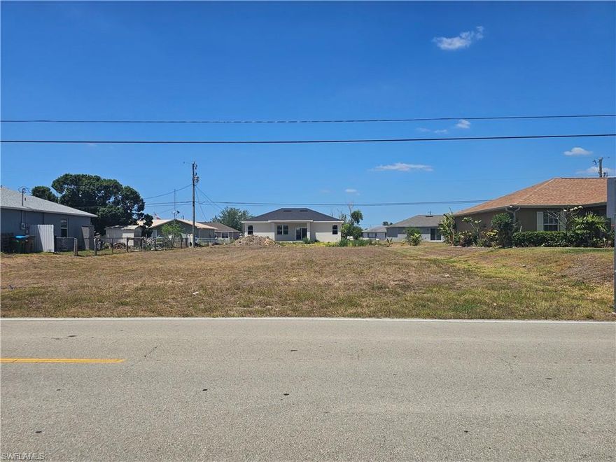 The perfect lot to build your dream home