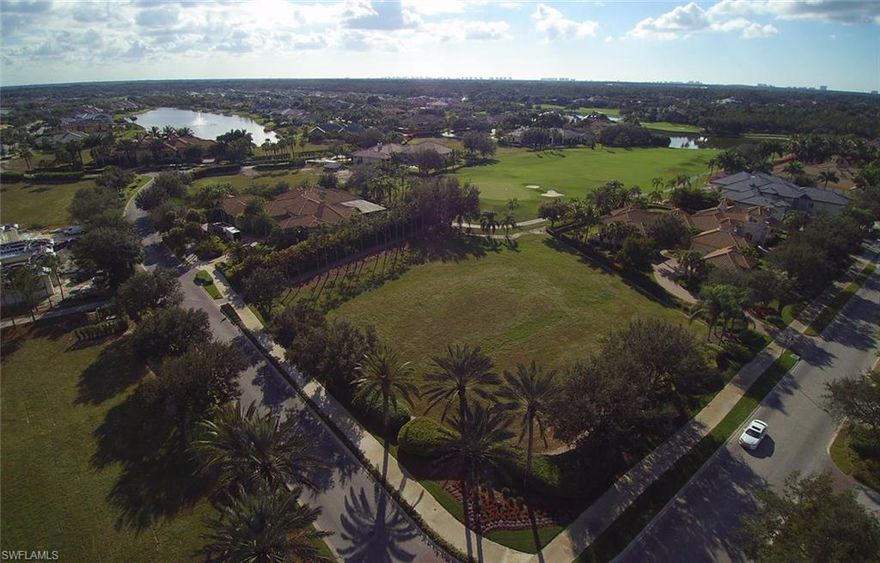 Lot includes a full golf membership valued at $90,000.  Don't miss your chance to build in Quail West, one of Naples most upscale communities that has a very active lifestyle. This 0.77 acre corner lot lot faces South toward one of the 36 holes of the Arthur Hills Championship golf course.  Quail West’s 70,000 sq. ft. Grand Clubhouse provides fine and casual dining, world class spa & salon, fitness Center & Exercise Studio, resort style solarium pool with sauna and steam rooms, 8 red clay hydro tennis courts, along with pickleball, basketball, & bocce. Buyer shall pay the $10,000 transfer fee.