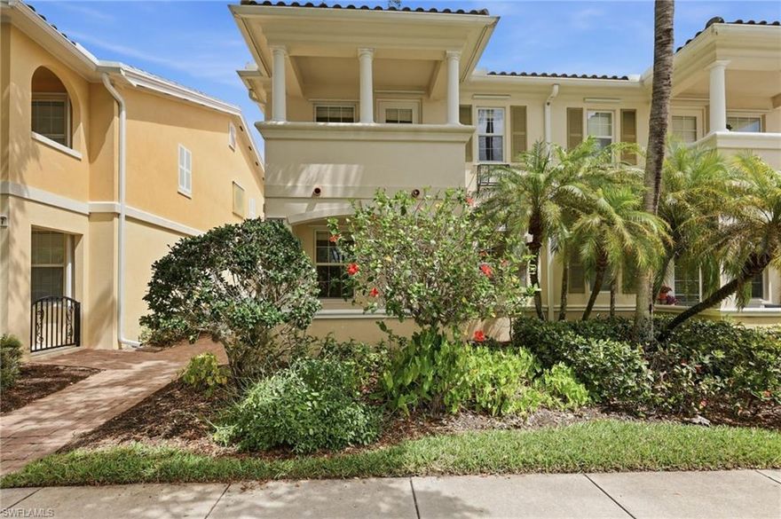 PERFECTLY LOCATED CAYMAN TOWNHOME WITH BRAND NEW OVEN, DISHWAHER AND WATER HEATER! Welcome to one of the most desirable locations in Verona Walk—this beautifully maintained 3-bedroom, 3 full bath Cayman townhome offers the perfect blend of quality construction, thoughtful upgrades, and resort-style living. Enjoy tranquil views from both private balconies, creating the ideal setting for morning coffee or evening relaxation. Built with DiVosta’s renowned “Built Solid” poured concrete construction, this home delivers durability, peace of mind, and a level of quality you simply can’t replicate in today’s new builds.
Inside, you’ll find upgraded porcelain tile throughout the main living area, new carpeting upstairs, and modernized appliances, all contributing to a clean, move-in-ready feel. Additional premium features include smooth coat walls throughout, custom closet systems, central vacuum, and a private 6-foot wall enclosing the rear lanai—details that elevate everyday living and add lasting value.
LIVING IN VERONAWALK means embracing a true resort lifestyle with unmatched amenities: 24-hour guarded gate, tennis, pickleball, bocce, basketball, a stunning lagoon pool plus lap pool, over 20 miles of scenic walking and biking trails, a full fitness center, and a vibrant Town Center featuring dining, café, post office, salon, gas station, library, and a full-time activities director.
All of this just minutes from Naples’ world-class beaches, Marco Island, fine dining, shopping, and top medical facilities.
Even better, low HOA fees cover lawn care, irrigation, cable TV, and internet—making this not only a beautiful home, but a smart investment in effortless Florida living.
Homes like this—combining location, construction quality, and lifestyle—are rare. Don’t miss it.