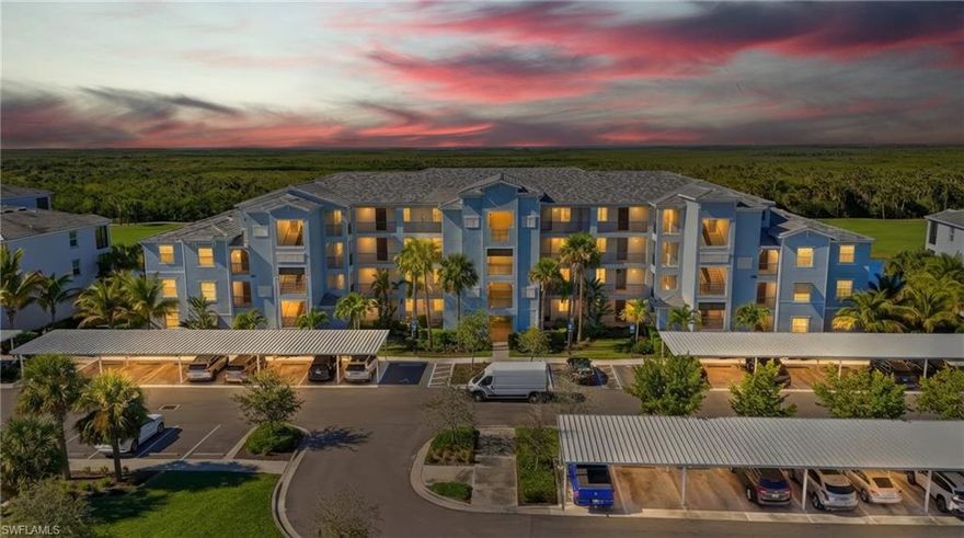 If GOLFING, a RESORT LIFESTYLE and SUNSETS are what you are searching for  – This property is for you!

Welcome to this Top floor end unit condo, in Heritage Landing Golf & Country Club, Punta Gorda Florida. The Carolina floor plan with 3 bedrooms, 2 Baths provides lots of natural light with its side window in the Livingroom. The corner lanai also adds light and provides the perfect spot for an afternoon nap with it's gentle cross breezes.

You will enjoy the views of the 11th fairway, with a pond, nature preserve and beautiful sunsets. Some of the improvements to this property are no see-um screens on the lanai and all windows as well as customization in closets. You will also have the security of Impact windows and surge protection. This property is being sold TURNKEY! The Kitchen is very well appointed with everything a chef could need. Ready for guests with plenty of towels and linens. The 3rd Bedroom / Den also has a pullout sofa giving flexibility of the space. This home is move in ready for you to enjoy the best that life has to offer, Immediately! 

This resort community offers 5 heated swimming pools, one right across from this unit. There is also Tennis, Pickleball, a 24/7 fitness center, a Spa and dining options at the Tiki Bar or Clubhouse which features fine dining, meeting spaces, and a full calendar of social events and live music curated by an on-site activities director.
Beyond the gates, Punta Gorda shines as one of Southwest Florida’s best-kept secrets—renowned for world-class fishing and boating, charming boutiques, and chef-owned restaurants. Pristine Gulf beaches are just 45 minutes away, and two nearby airports make travel to and from paradise effortless.

Turnkey. Top floor. Prime views. Immediate enjoyment.
Opportunities like this are rare - Claim it before someone else does.