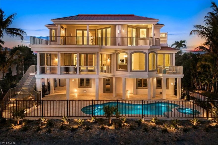 Exceptional opportunity to own along prestigious West Gulf Drive, one of Sanibel Island’s most sought-after Gulf-front corridors. This premier location offers direct access to the pristine beaches of Sanibel Island, renowned for sugar-white sand, world-class shelling, and breathtaking sunsets over the Gulf of Mexico. Nestled in a quiet, low-density residential setting, properties along W. Gulf Dr. provide a serene island lifestyle surrounded by lush tropical vegetation and coastal preserves. Enjoy miles of unspoiled shoreline, abundant wildlife, and easy access to biking and walking paths throughout the island. Ideal for full-time residence, seasonal retreat, or investment property, this location combines privacy with convenience—just a short drive to local dining, shopping, and marinas. Experience the best of Southwest Florida coastal living in an unparalleled beachfront setting. This completely reimagined beachfront home has been thoughtfully redesigned to offer a like-new coastal retreat featuring a MBR with his and her bathrooms and closets and 3 generous en-suites. Main living area features an open-concept floor plan with expansive impact glass, the home captures sweeping Gulf views and abundant natural light throughout. The all-new chef’s kitchen showcases custom cabinetry, double islands with quartz countertops, and premium appliances in  addition to new roof, impact windows and doors, updated electrical, plumbing, private elevator and HVAC systems, and refined coastal finishes throughout. Outdoor living is elevated with extensive landscaping(in the process) a spacious pool deck, redesigned pool area, and direct access to Sanibel’s white-sand beaches—perfect for enjoying breathtaking sunsets year-round. A rare opportunity to own a fully renovated, move-in-ready beachfront property on Sanibel Island.