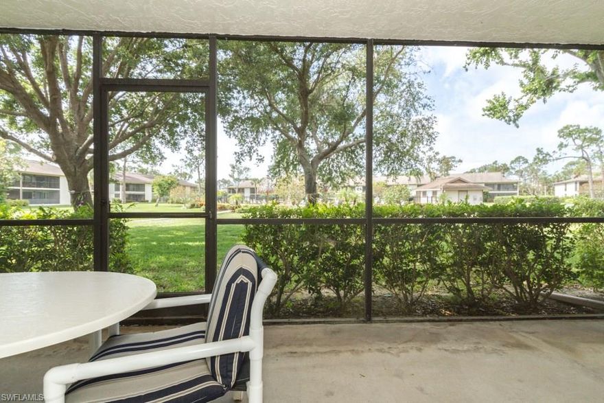 Lovely views of lush landscaping and the great pool area greet you when you walk in this 1st floor unit in Berkshire Village.  This 2/2 condo has new carpet in both bedrooms, new flooring in the Master Bathroom and closet, fresh paint in the hallways and eat-in kitchen and is light and bright.  Berkshire Village is conveniently located close to local shops and dining, has great walkways, a wonderful community pool and is the perfect location for your new home!  This 1st floor condo is ready for immediate occupancy and comes with 1 assigned parking space and plenty of guest parking.