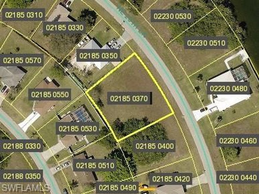 Beautiful oversize lot  priced to sell!!!!!, get it before is gone,. on 2142 NE 20th. LN. Cape Coral, Fl. 33909