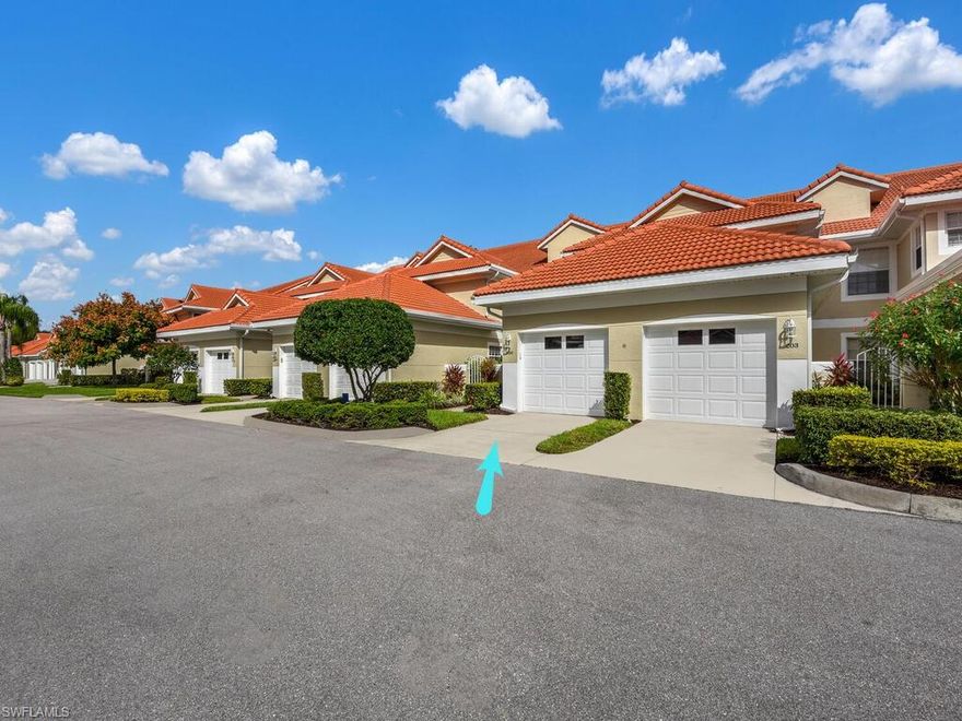 Ground floor condo in one of North Naples most sought after communities, Carlton Lakes.  Enjoy the lake view from your lanai or coffee on the peaceful front courtyard.  This two bedroom, two bathroom condo has a great open floor plan, a one-car garage, and a large laundry room.  Easy access to Seed to Table, I75, and the white sand beaches of Delnor Wiggins State Park.