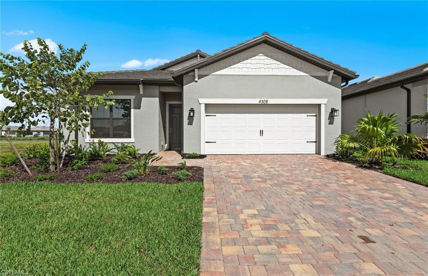 Move to Avalon Park!! This beautiful Highgate features built-in kitchen configuration, quartz countertops, extended covered lanai, tile throughout, and much more! Welcome to Avalon Park, nestled within Ave Maria, one of Southwest Florida’s top-rated master-planned communities. Residents enjoy serene pocket parks woven throughout the neighborhood and convenient access to an impressive array of nearby amenities. Just one mile away, Ave Maria North Park offers sand volleyball courts, soccer and baseball fields, basketball courts, a playground, and shaded picnic pavilions—perfect for active lifestyles. For water lovers, the Ave Maria Water Park (optional membership) features a beach-entry resort pool, fitness lap lanes, waterslides, and a splash zone for kids. Less than two miles away, Ave Maria South Park includes a dog park, softball fields, bocce and pickleball courts, and scenic walking and biking trails. Experience the best of community living at Avalon Park. Photos are from a furnished model. Options for this home may vary.