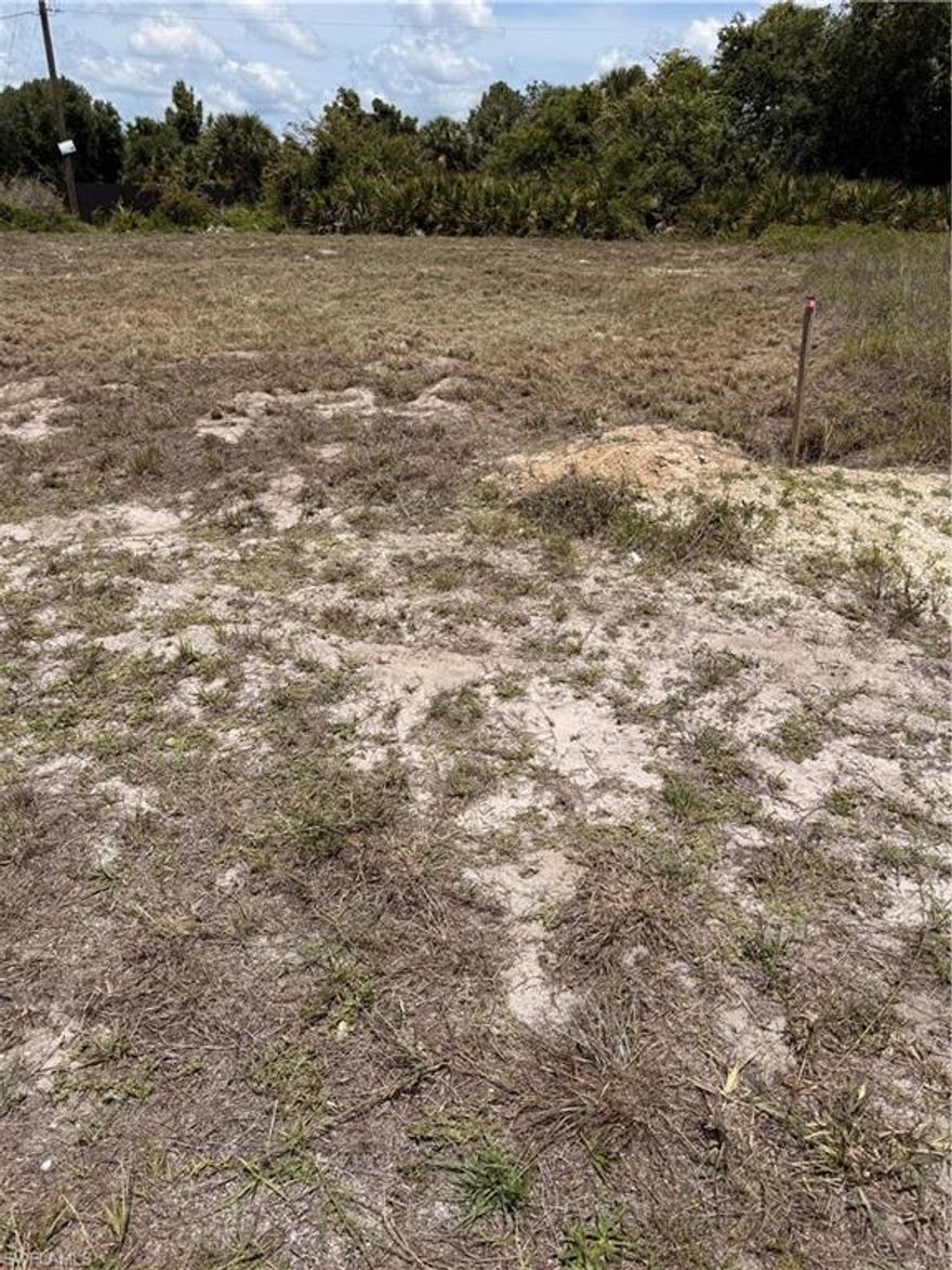 Build your dream home or investment property in the growing community of Lehigh Acres!