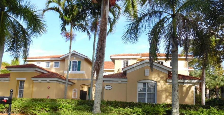 LOWEST PRICED COACH HOME IN MARIPOSA IN MOVE IN CONDITION!!This is a magnificent 1st floor unit features 3 bedrooms, 2 baths with over 1600' under air and 2 car attached garage. This unit has tile floors Berber carpeting in the bedrooms, appliances, gas stove, tray ceilings. Master has huge walk in closet and slider to the large lanai. Quiet location and short stroll to the pool. The marina has deep water slips that are available for lease or purchase. Sport & Golf memberships are available but NOT required. Mariposa offers a community pool, spa, and BBQ area. Live the Country Club lifestyle. This is a Fannie Mae property. Schedule a showing today! *Agents please see Remarks.