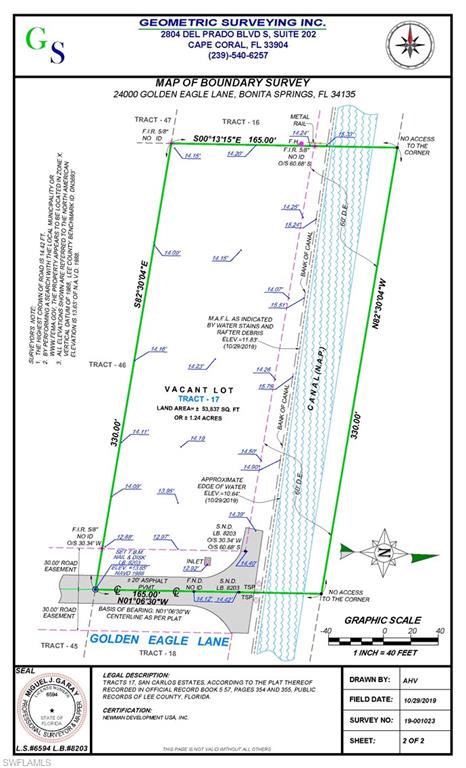 SAN CARLOS ESTATES - Land
