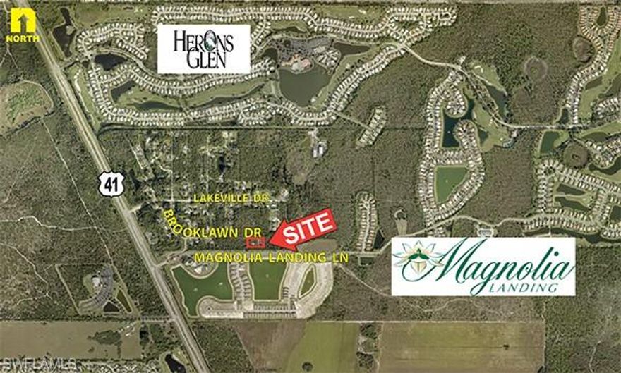 Three lots located on Brooklawn Drive, for a total of 175 ft. frontage. Just off US 41 in North Fort Myers, abutting and accessible from the new Magnolia Landing development. TFC-2 zoning allows single family or multi-family duplexes.