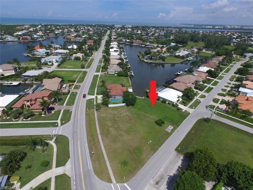 Incredibly long water views from this extra large building lot (longer than most), terrific location near Tigertail Beach. Lovely neighborhood and a highly desirable water indirect property for your future dream home. Awesome opportunity for those who love boating, beautiful water views and the beach!